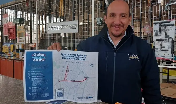 Inicia soterramiento de cables en la av. El Inca- Últimas noticias Ecuador