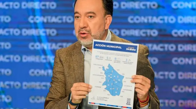 Incremento de recursos para abastecimiento de agua en Quito