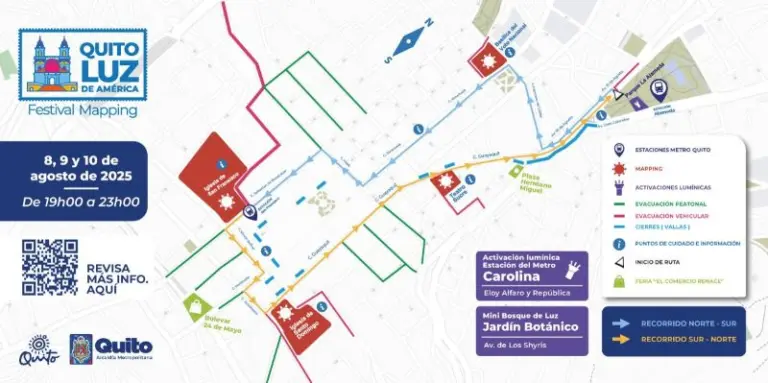 Extensión del horario del Metro por festival de luces