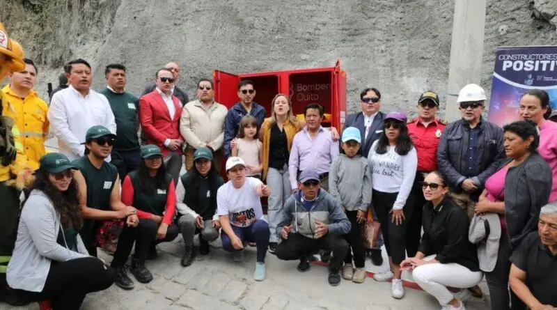 Nuevo gabinete contra incendios en Nayón inaugurado- Últimas noticias Ecuador
