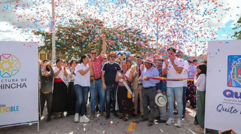 Cocotog inaugura adoquinado en calles principales- Últimas noticias Ecuador