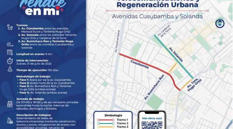 Inicia soterramiento de cables en Quito- Últimas noticias Ecuador