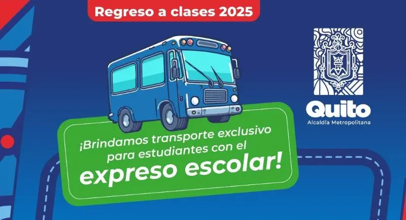 Inicio de Expresos Escolares en Quito para regreso a clases- Últimas noticias Ecuador