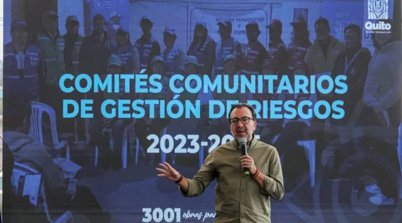 Quito presenta su primer plan de gestión de riesgos- Últimas noticias Ecuador