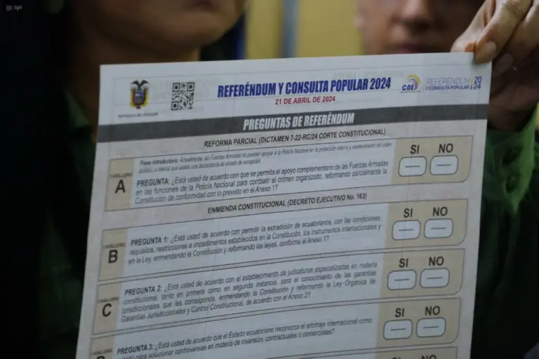 ¡Ecuador a punto de tomar una decisión histórica en las urnas!