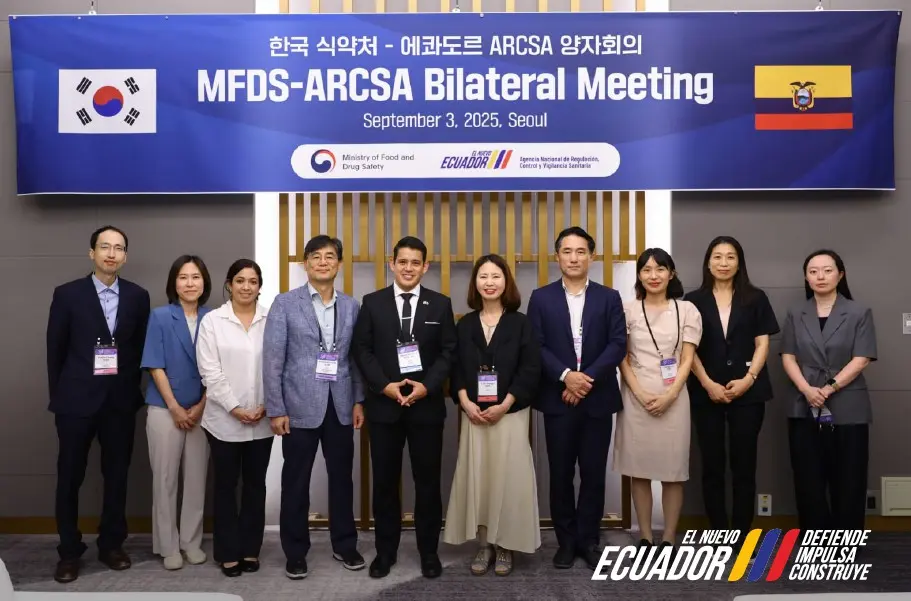 Ecuador asegura un futuro farmacéutico con Corea del Sur- Últimas noticias Ecuador