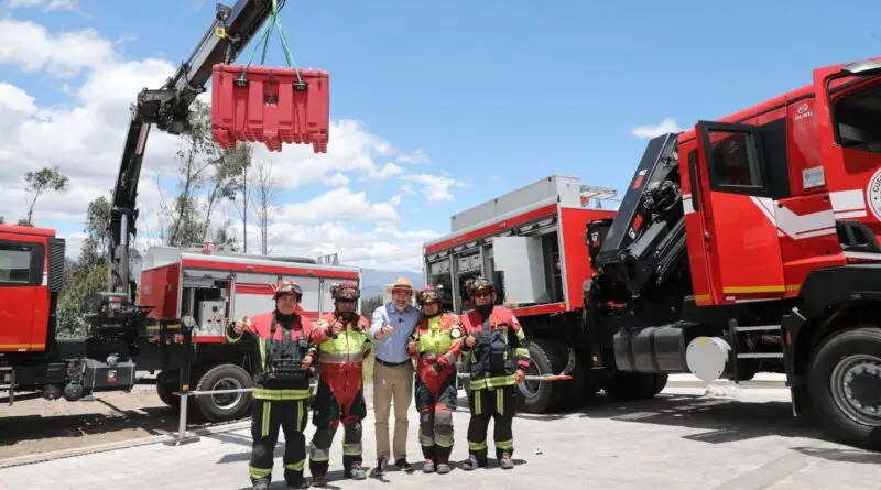 Nuevo centro de Bomberos mejora respuestas en Quito- Últimas noticias Ecuador