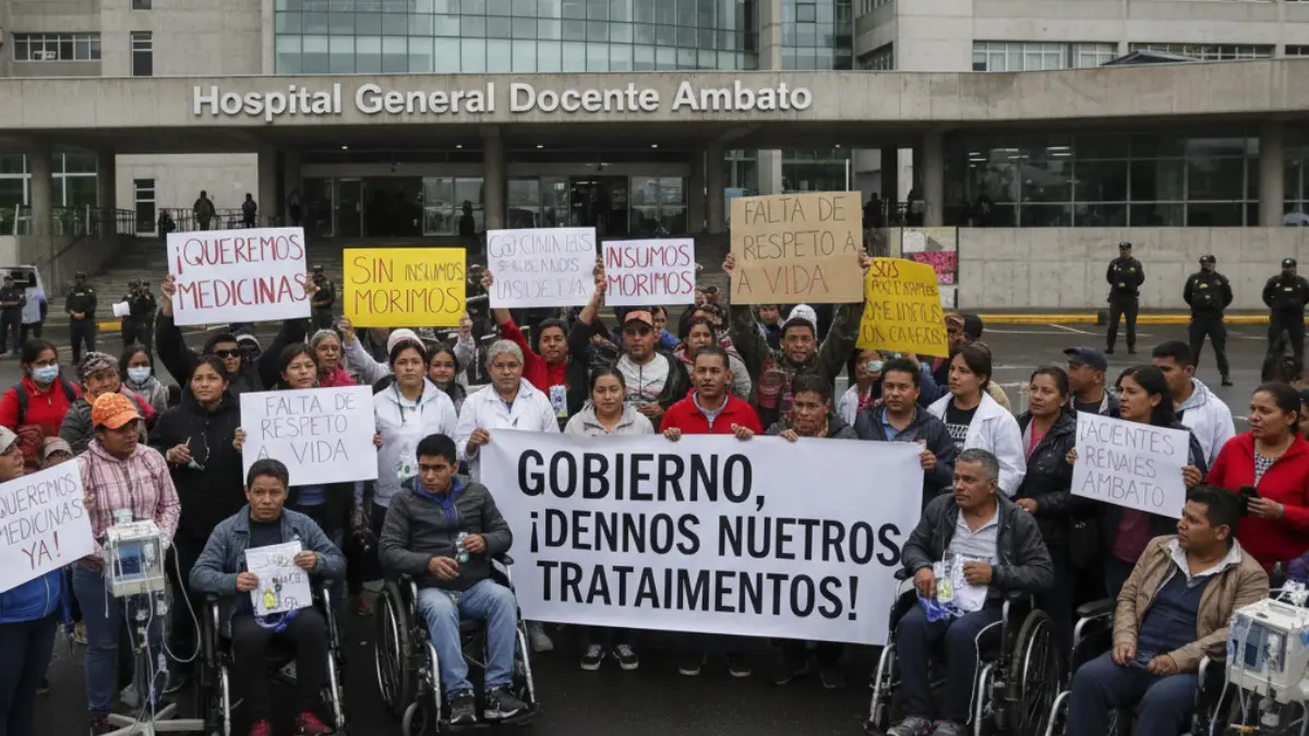 Protestas mortales: ¿Qué pasó en Ambato?- Últimas noticias Ecuador