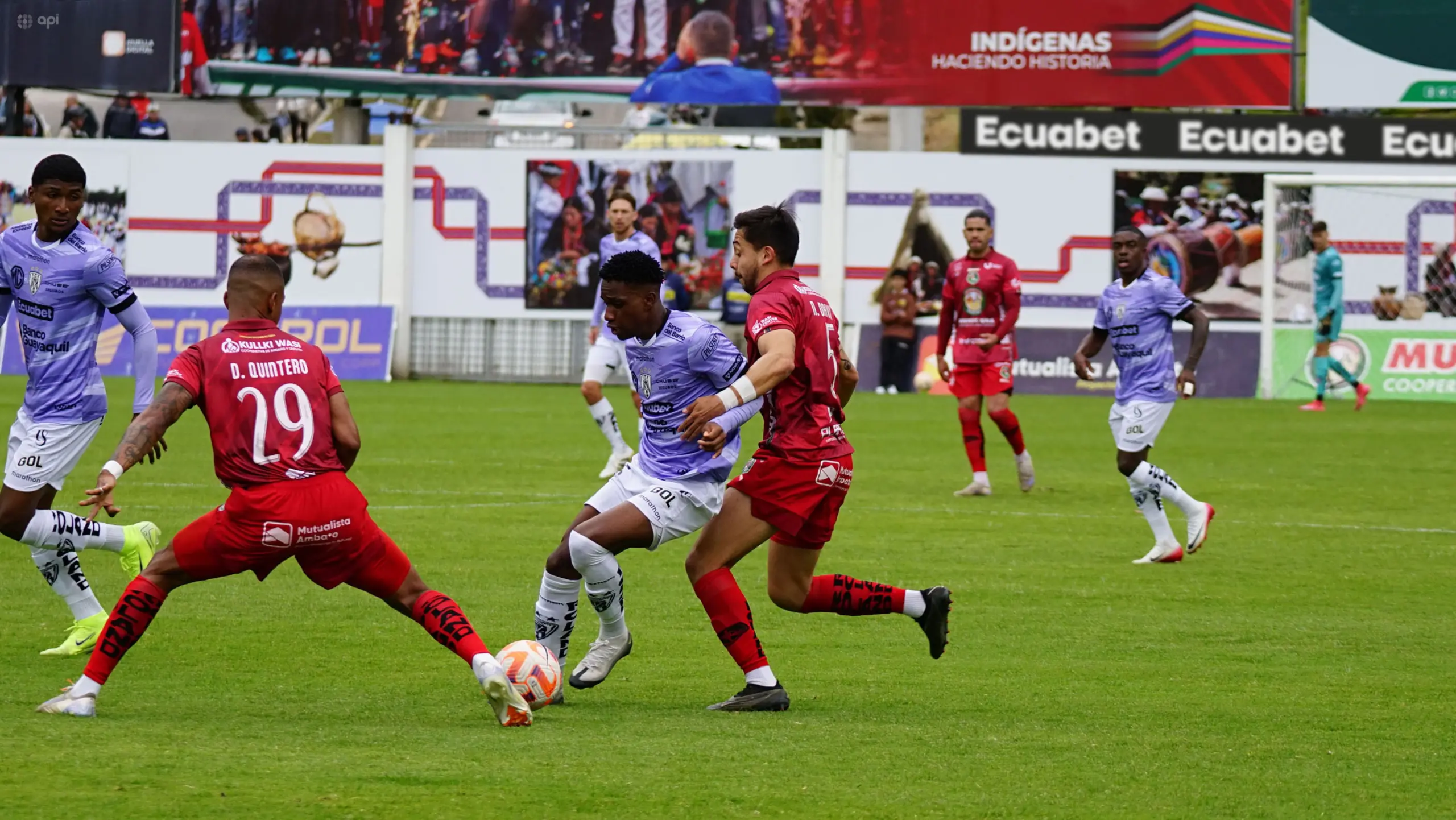 Un cruce de palabras inesperado entre Chango y Rabanal en pleno partido- Últimas noticias Ecuador