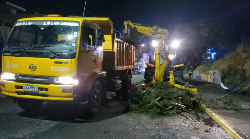 Municipio de Quito atiende 17 emergencias en 24 horas- Últimas noticias Ecuador