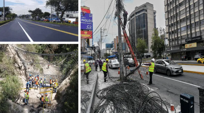 Avances en obras y prevención de riesgos en Quito- Últimas noticias Ecuador