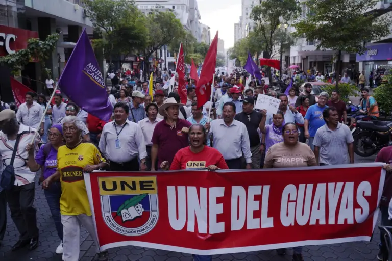 Movilizaciones en Ecuador: ¿la respuesta a la crisis social?