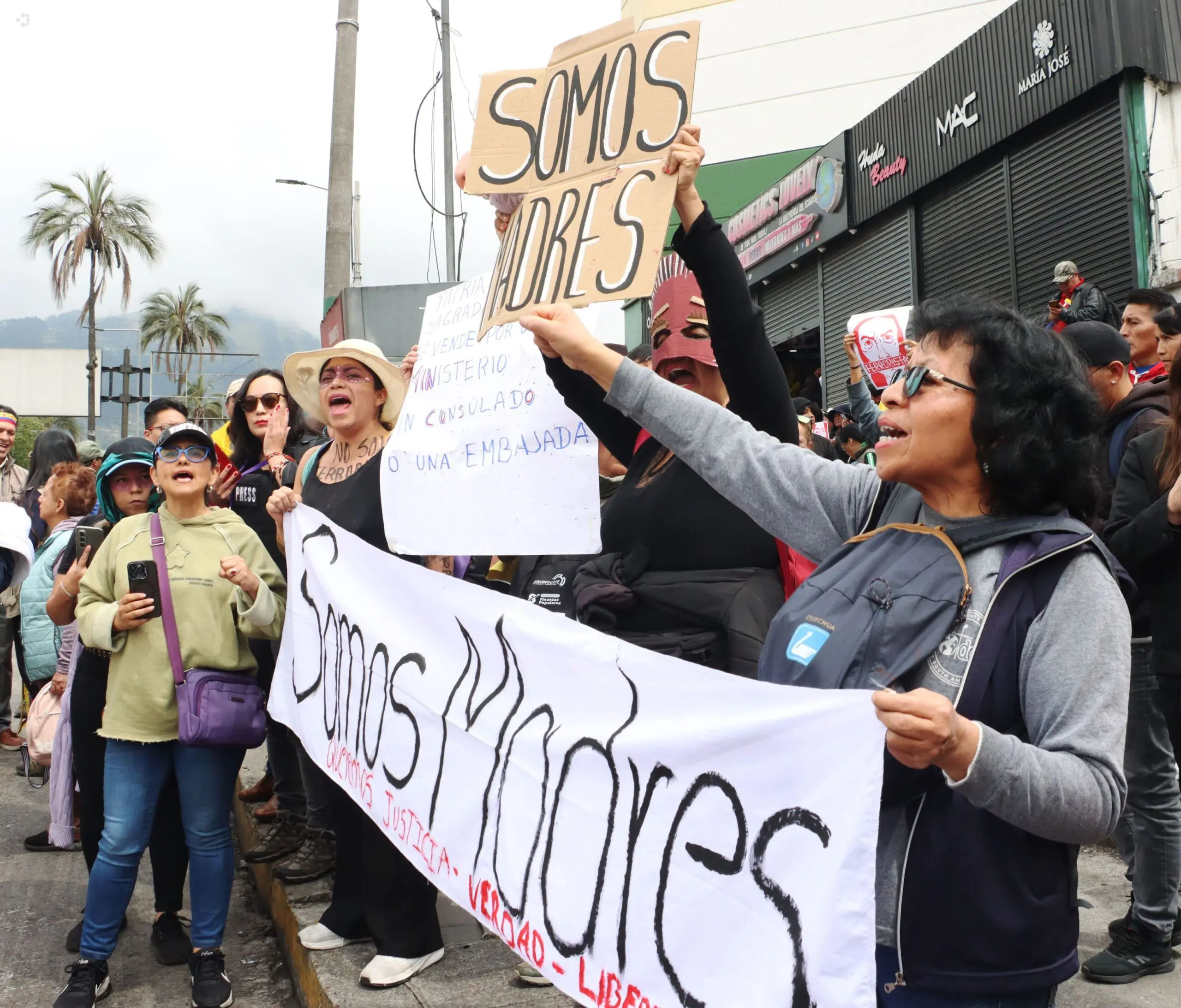 Marcha en Quito desata caos y tensión- Últimas noticias Ecuador