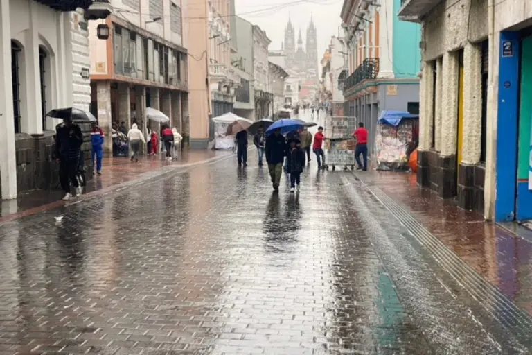 Clima impredecible en Ecuador este martes