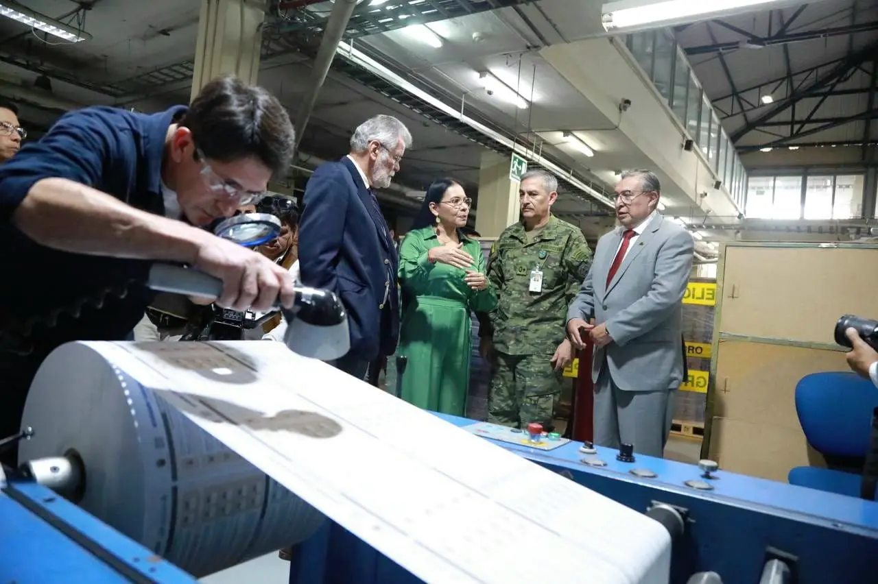 Papeletas para referéndum ya están en producción- Últimas noticias Ecuador