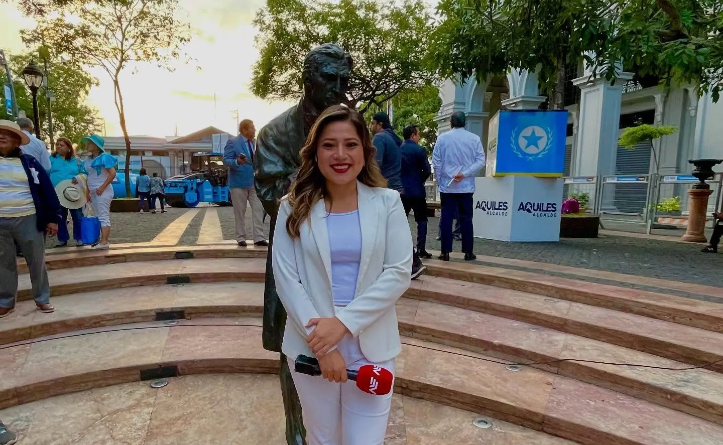 La periodista que se volvió viral por sus gestos durante un operativo policial- Últimas noticias Ecuador