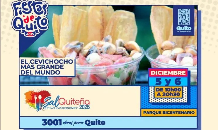 Festival Gastronómico Sal Quiteña 2025 se Inaugura- Últimas noticias Ecuador