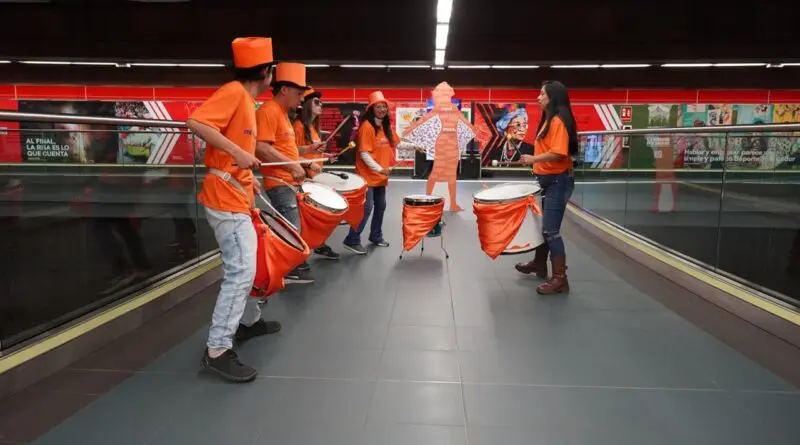 Metro de Quito celebra el Día contra la Violencia de Género- Últimas noticias Ecuador