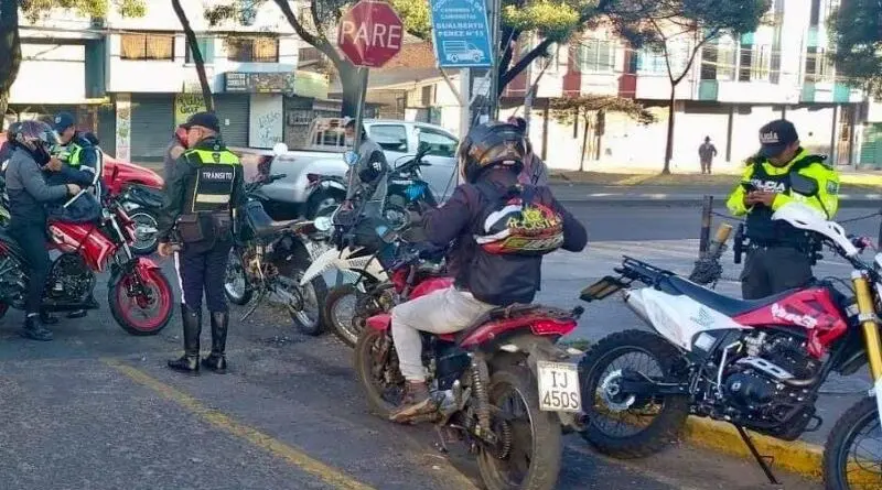 Controles a motociclistas en Quito llegan a 569 operativos- Últimas noticias Ecuador