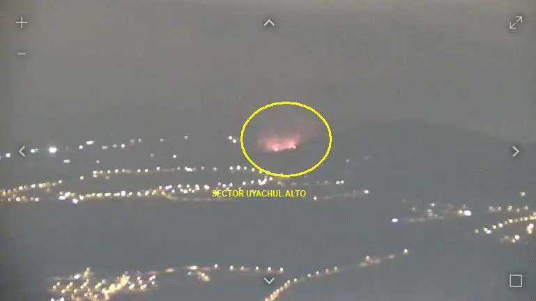 Bomberos atienden incendio forestal en San Enrique- Últimas noticias Ecuador