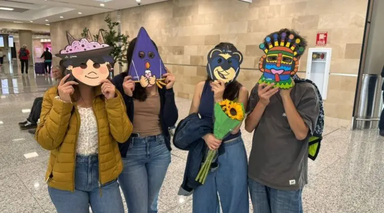 Campaña de concienciación en aeropuerto de Quito