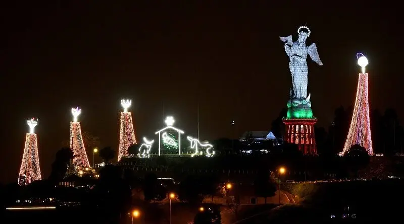 Quito celebra el encendido del pesebre navideño- Últimas noticias Ecuador