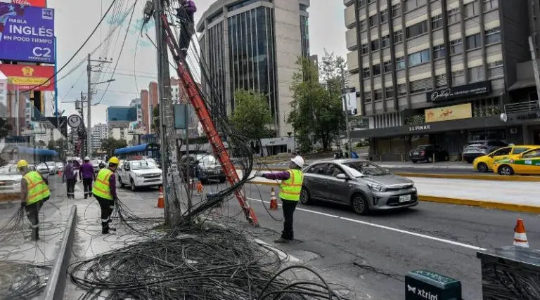 Avanza Plan de Soterramiento de Redes en Quito