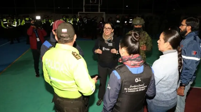 Municipio realiza operativo de seguridad en Tumbaco