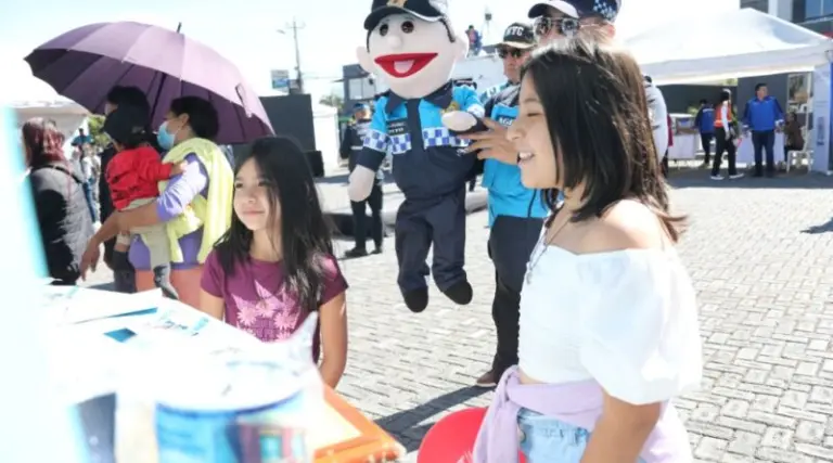 Actividades lúdicas fomentan el uso del espacio público