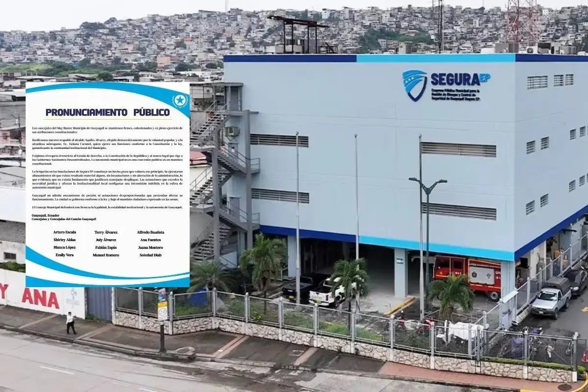 Concejales de Guayaquil rechazan allanamiento policial- Últimas noticias Ecuador