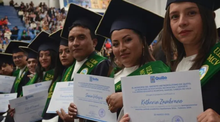 Incremento significativo en graduados de bachillerato en Quito