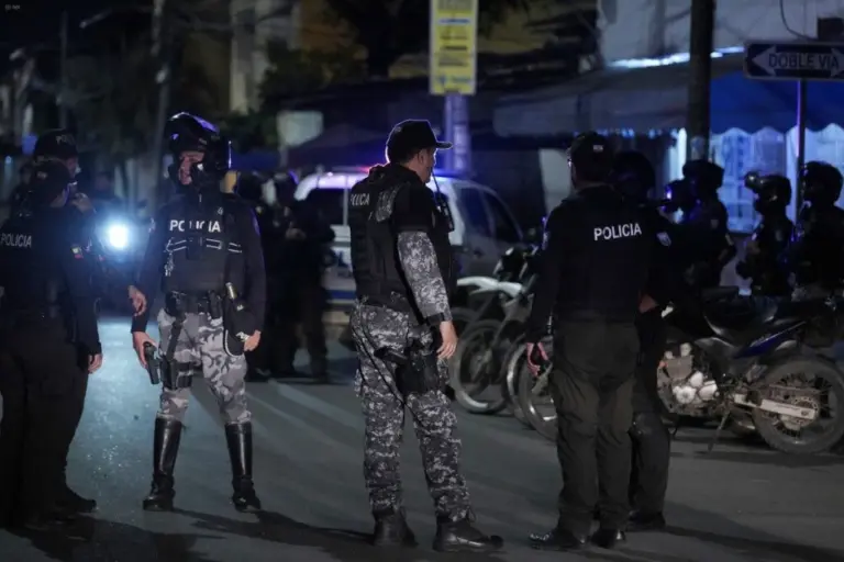 Toque de queda en Ecuador por inseguridad