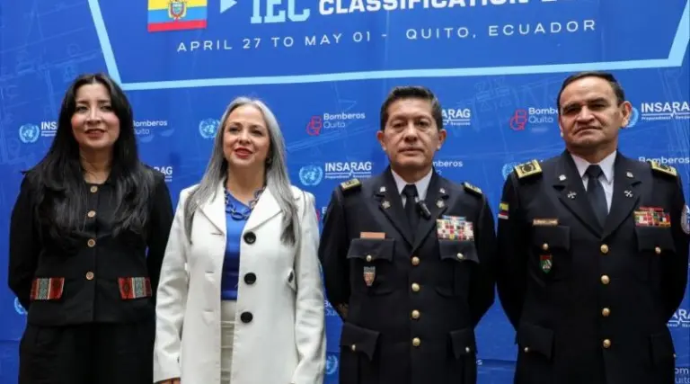 Bomberos de Quito buscan certificación internacional