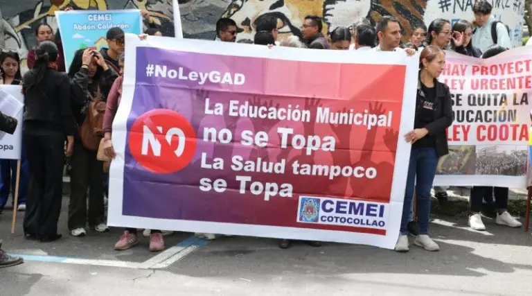 Demandas y apoyo contra reformas al COOTAD en Quito