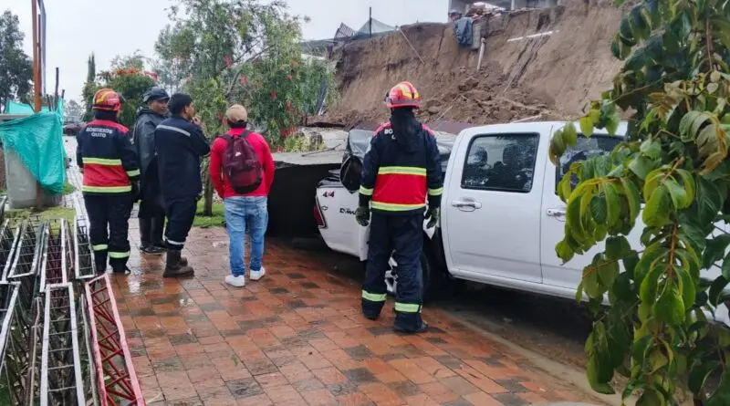Seis emergencias en Quito tras intensas lluvias- Últimas noticias Ecuador