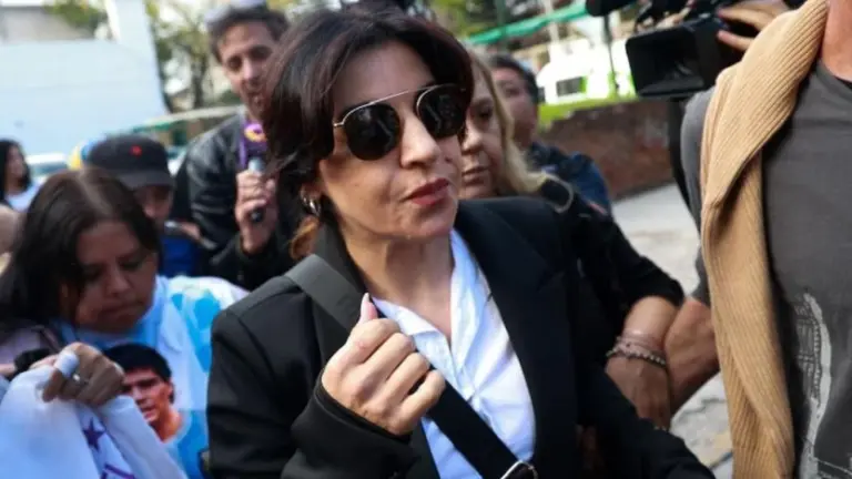 Gianinna Maradona defiende su inocencia en juicio