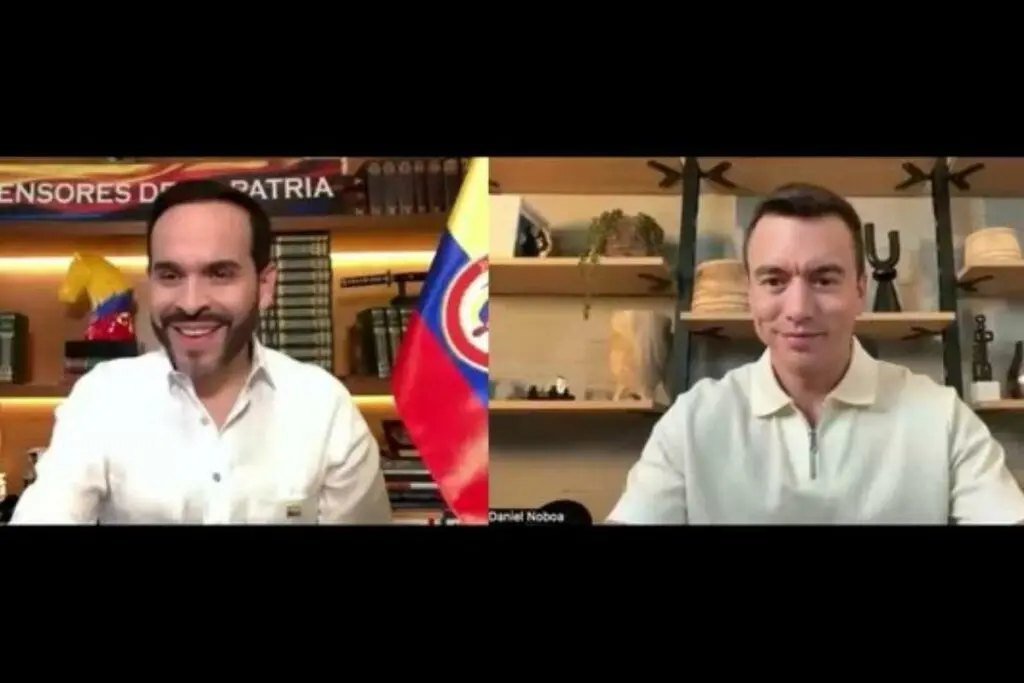 Noboa felicita a De la Espriella- Últimas noticias Ecuador