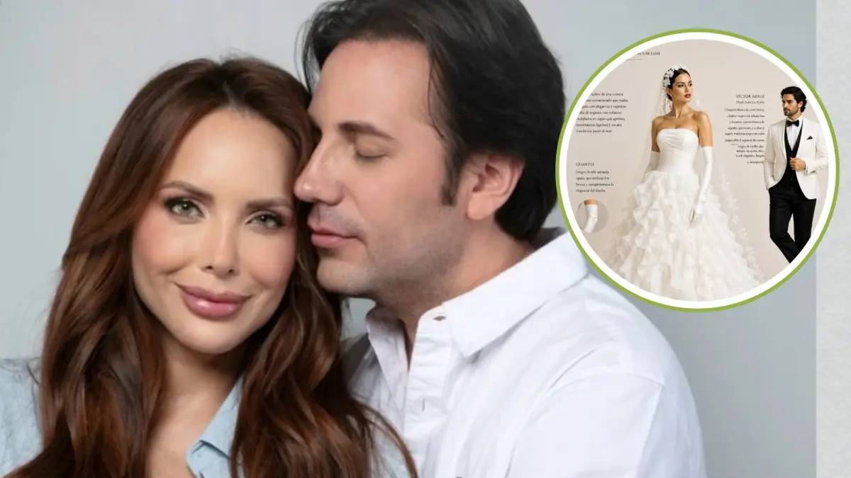 Así podría verse el look nupcial de Érika Vélez y Víctor Aráuz- Últimas noticias Ecuador