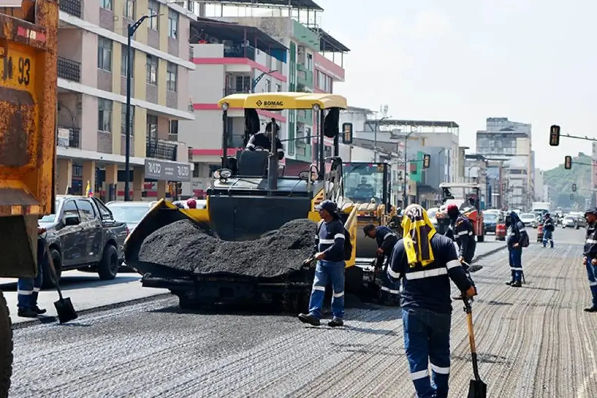 Rehabilitación de Avenida Machala Avanza en Guayaquil- Últimas noticias Ecuador