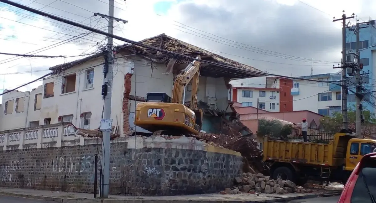 IMP aclara demolición parcial en La Floresta- Últimas noticias Ecuador