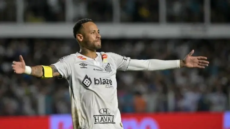 Neymar desata polémica en Santos antes del duelo clave de Sudamericana